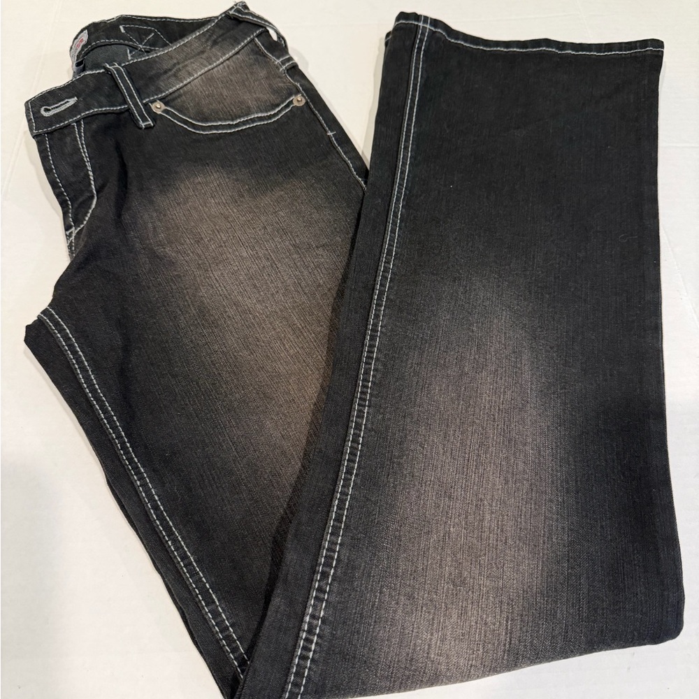 Women's Boot Cut Jeans in Black